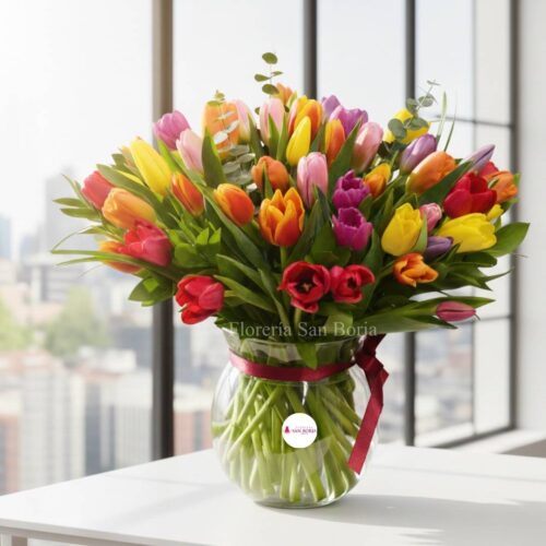 tulipanes a Lima Peru