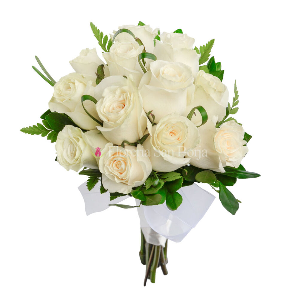Bouquet de novia - 12 rosas Bouquet de novia - 12 rosas