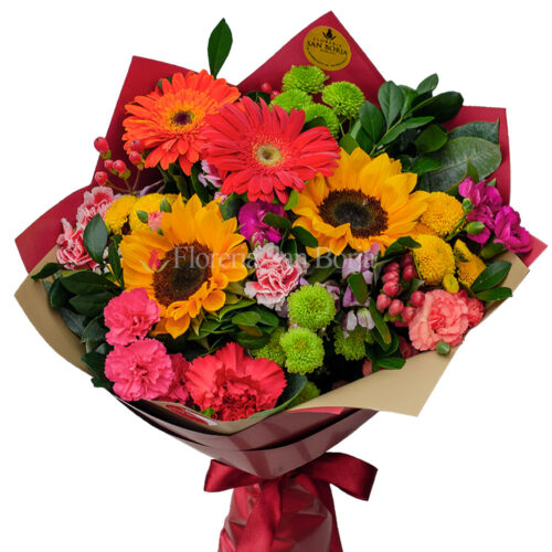 Ramo con flores mixtas especial