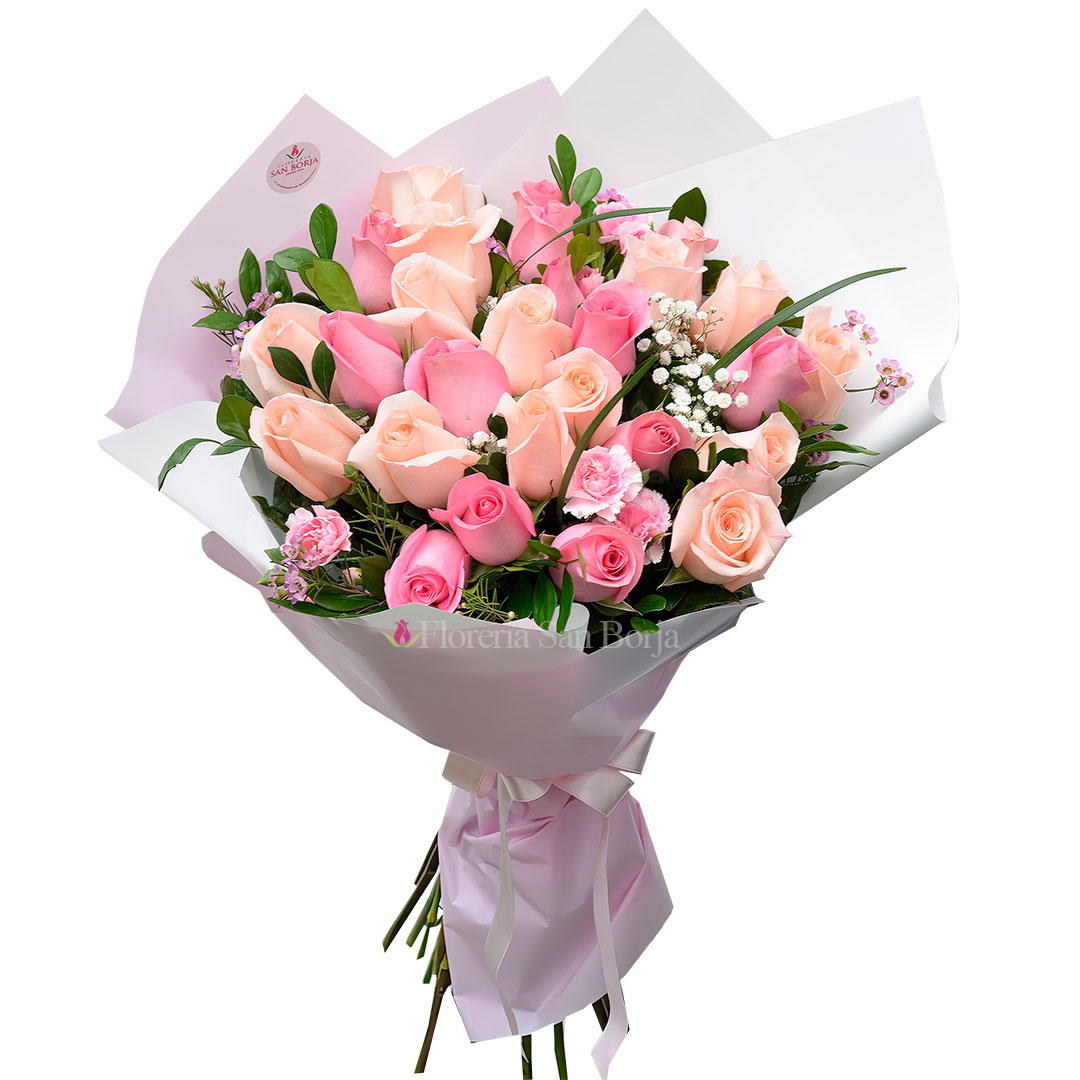 Ramo Barbie con 24 rosas