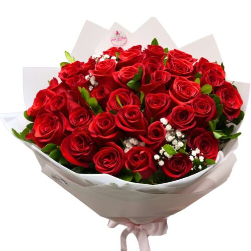 Ramo_36_rosa_rojas