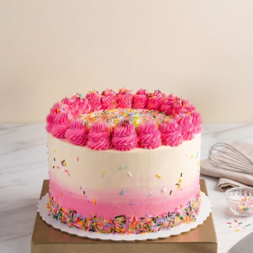 Torta Pink Party - 10 porciones
