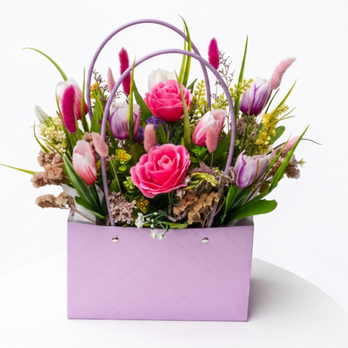 Arreglo artificial Mixto Rosado